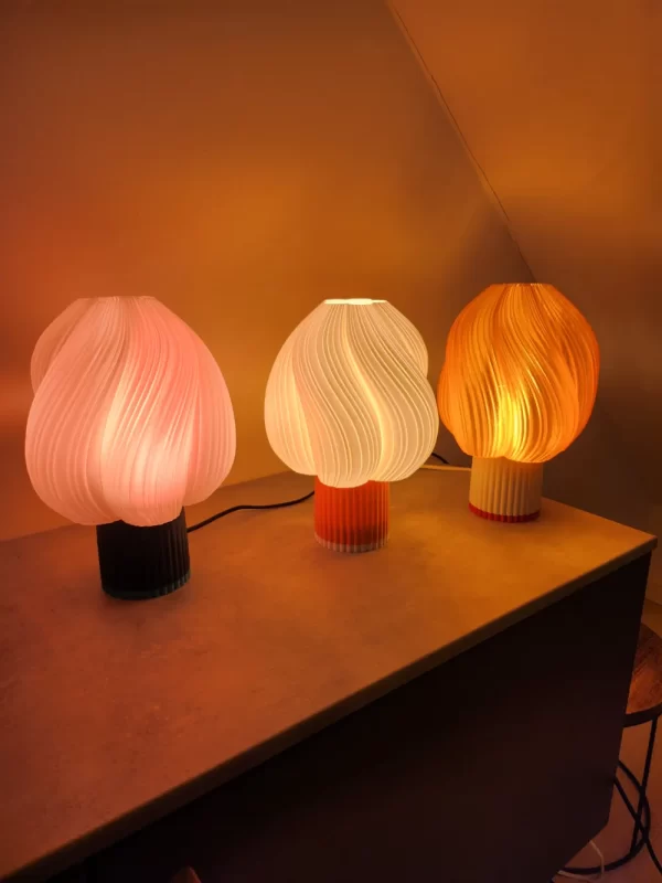Spiralna Stolna Lampa / Uljepšajte Svaki Prostor