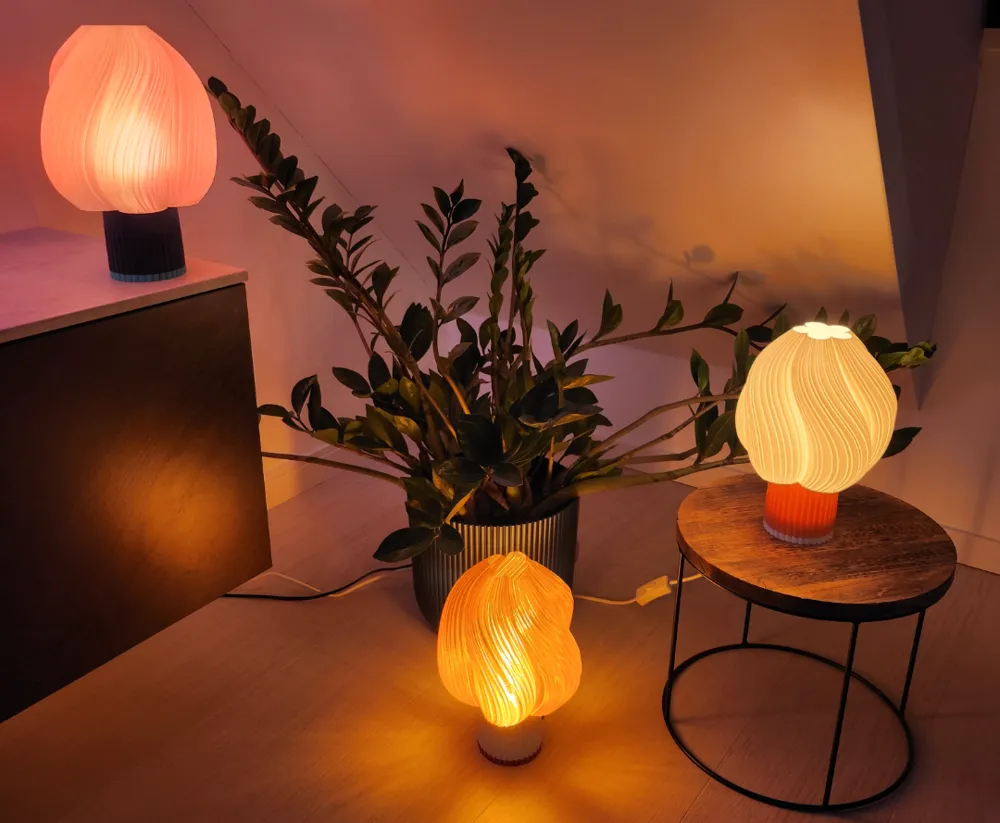 Spiralna Stolna Lampa / Uljepšajte Svaki Prostor