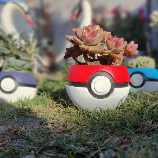 Kalup za Livenje Saksija od Betona ili Gipsa - Pokemon