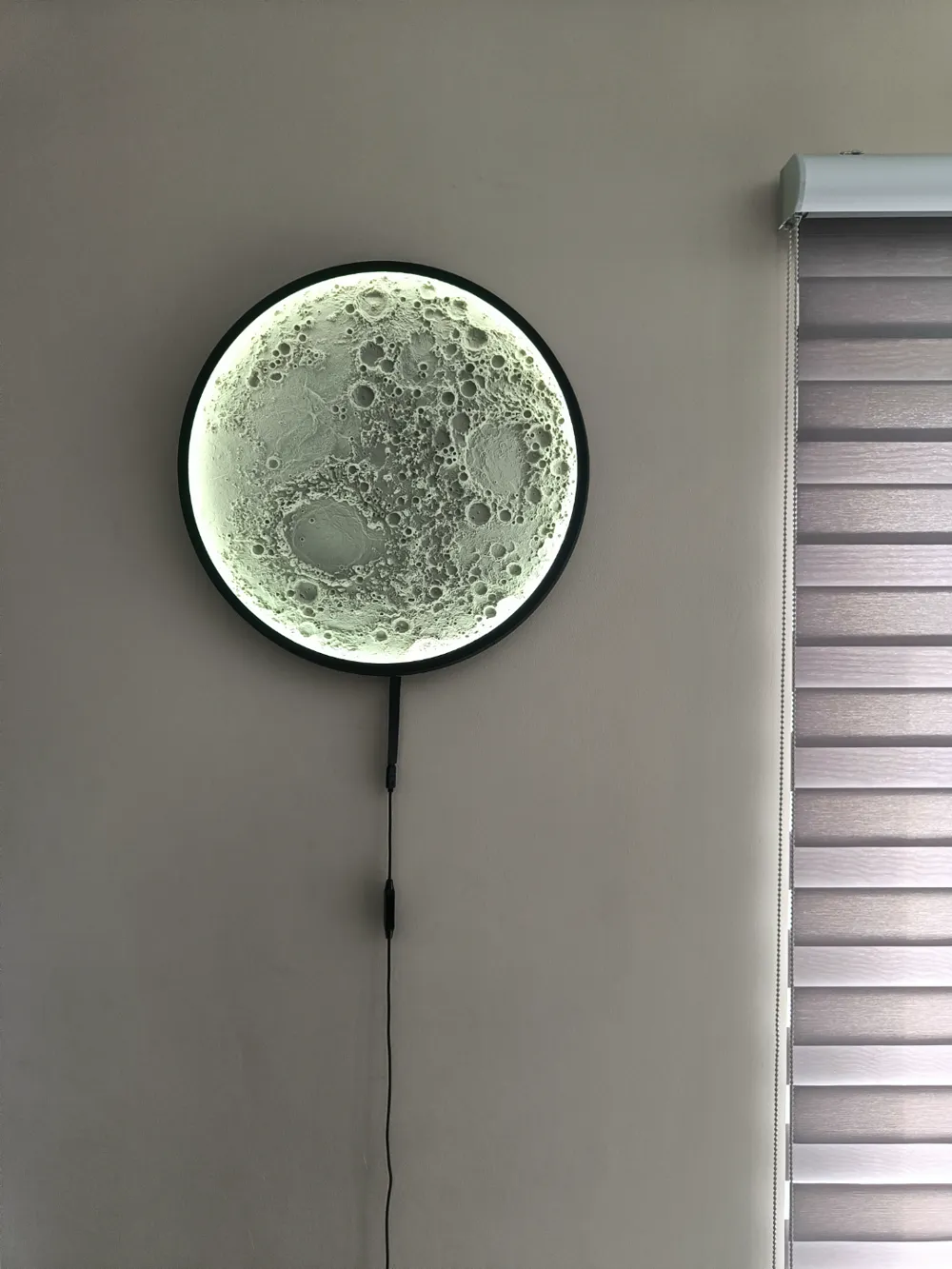 Dekorativna Zidna Lampa LED u Obliku Mjeseca