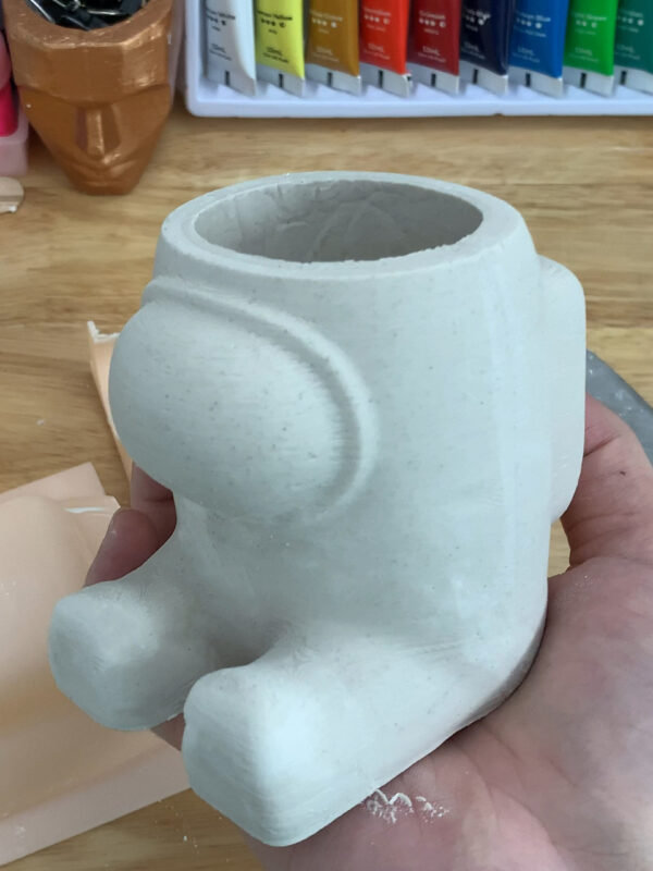 Among Us Kalup Za Saksiju - 3D Print Model Za Pravljenje