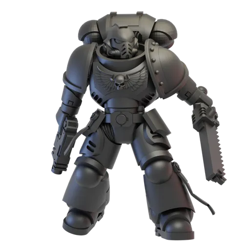 Warhammer 40k Space Marine Figura