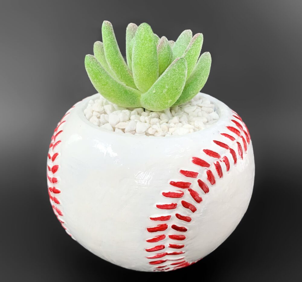 Kalup za Livenje Saksija od Betona ili Gipsa - Baseball