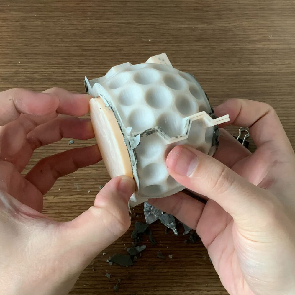 Kalup za Saksiju sa Tačkicama / 3D Print