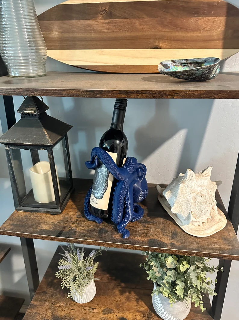Unikatni Stalak za Vino u Obliku Hobotnice / Držač za Vino