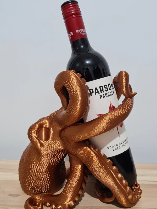 Unikatni Stalak za Vino u Obliku Hobotnice / Držač za Vino