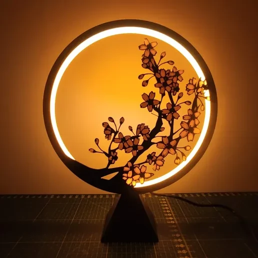 LED Lampa u Obliku Cvijeta Trešnje