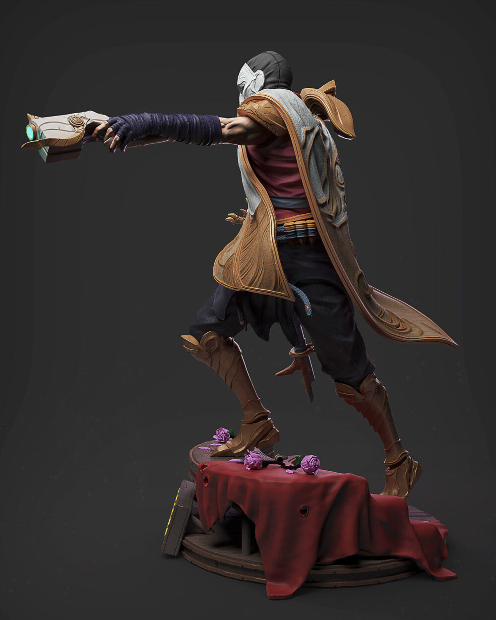 League of Legends Jhin Figura / Skulptura