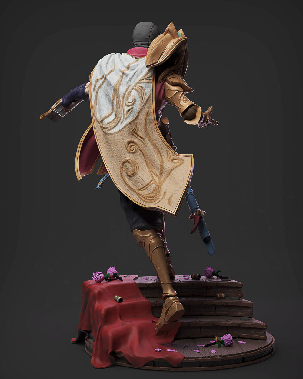 League of Legends Jhin Figura / Skulptura