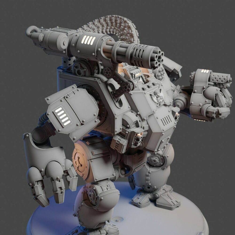 Warhammer 40k Dreadnought Redemptor Figura