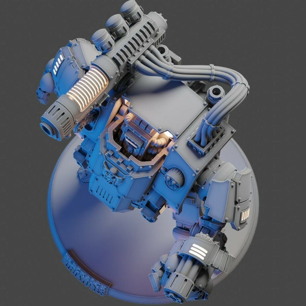 Warhammer 40k Dreadnought Redemptor Figura