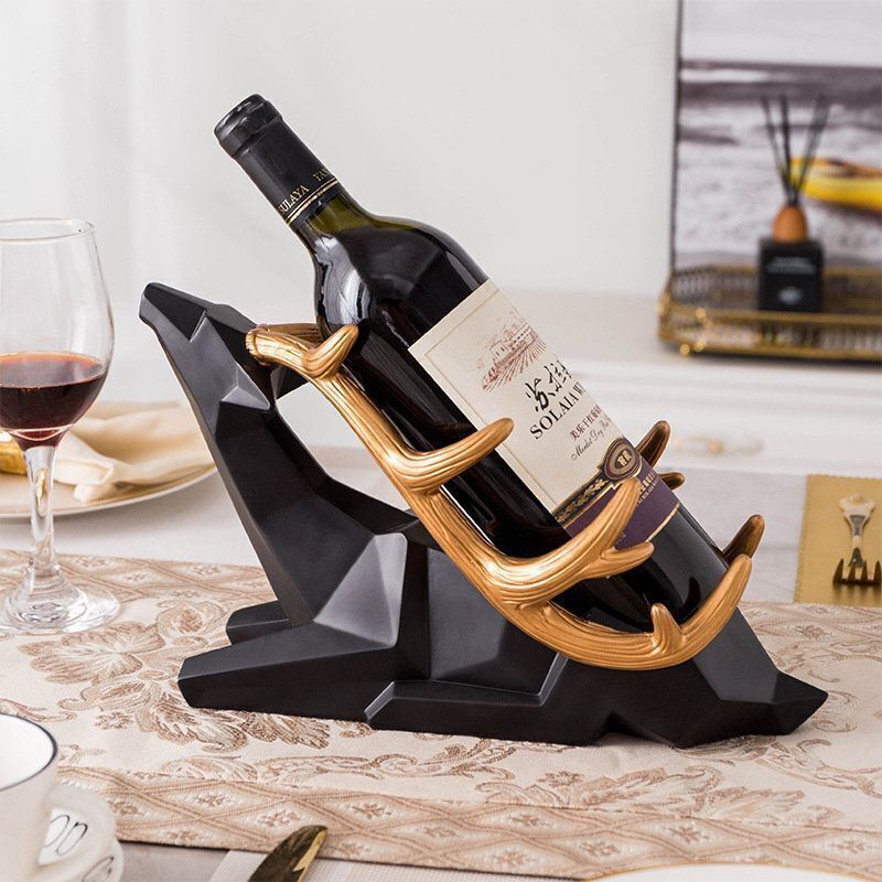 Unikatni Stalak za Vino u Obliku Jelena / Držač za Vino