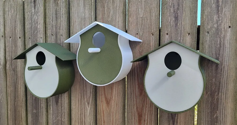 Klasična Kućica za Ptice / Tradicionalni Dizajn za Vrt ili Balkon