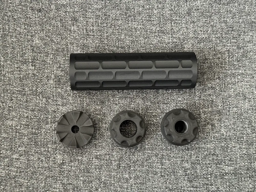 Taktički Airsoft Prigušivač za M4/AR-15 - 14mm Navoj CCW