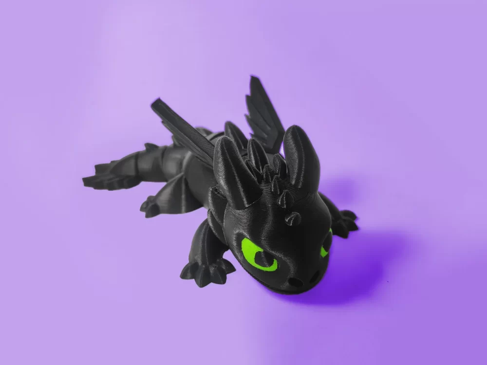 Privjesci za Kljuceve / Articulated Dragon Toothless Night Fury