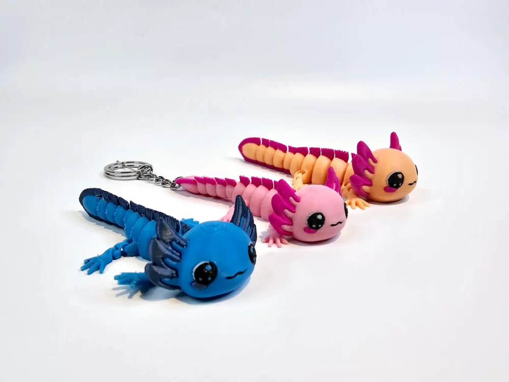 Privjesci za Kljuceve / Fleksi Beba Axolotl