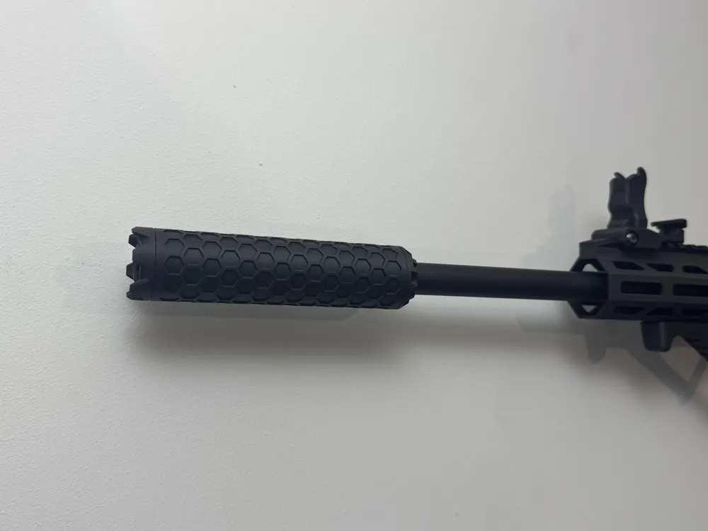 Prigušivač za Airsoft / Montaža Na Cijev ili Preko Cijevi