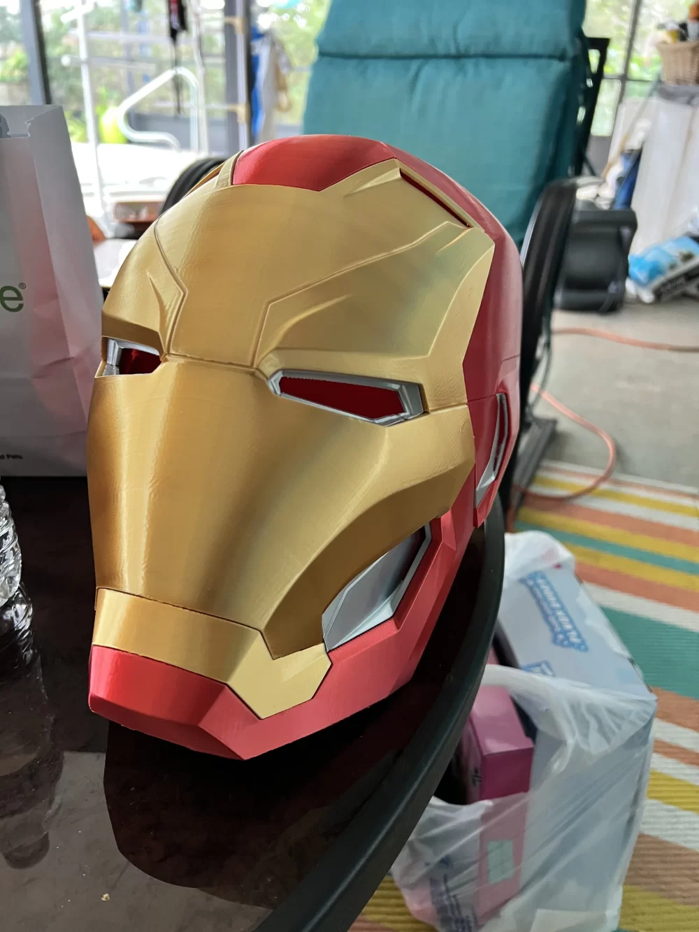 Marvel Iron Man MK46 Maska / Cosplay i Kolekcionarska
