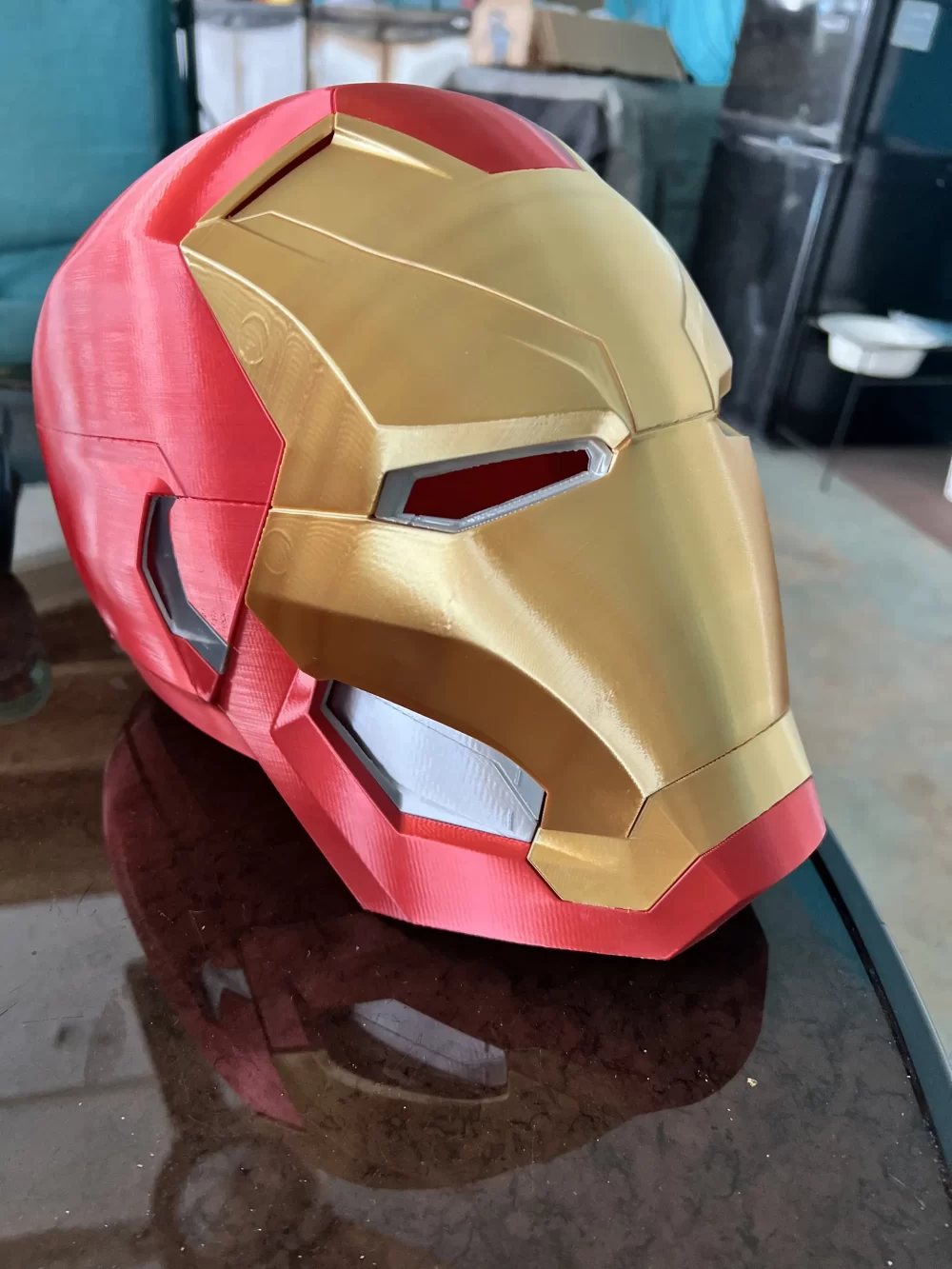 Marvel Iron Man MK46 Maska / Cosplay i Kolekcionarska