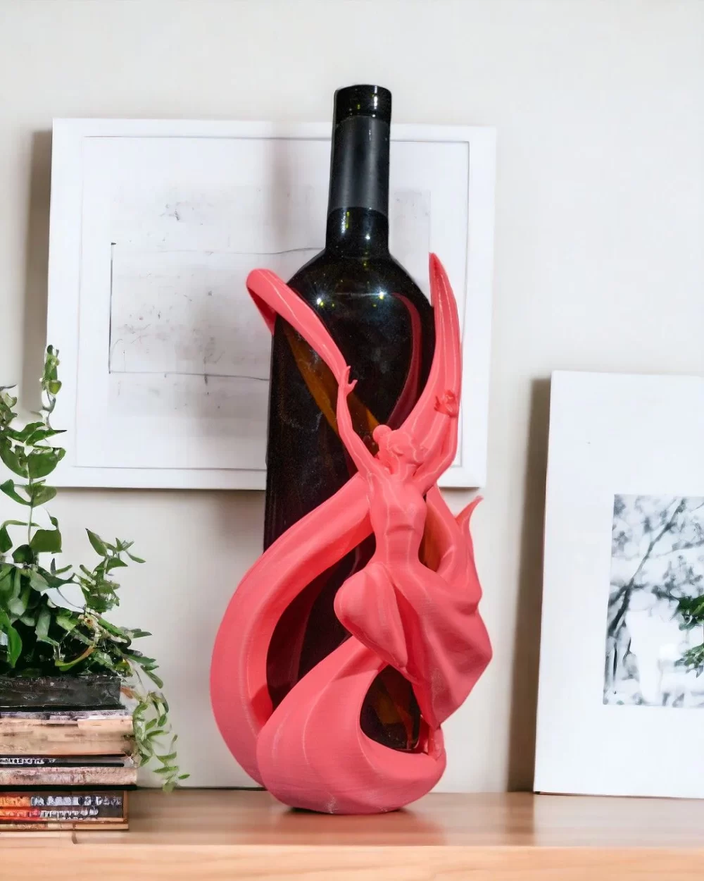 Unikatni Stalak za Vino u Obliku Plesačice / Držač za Vino