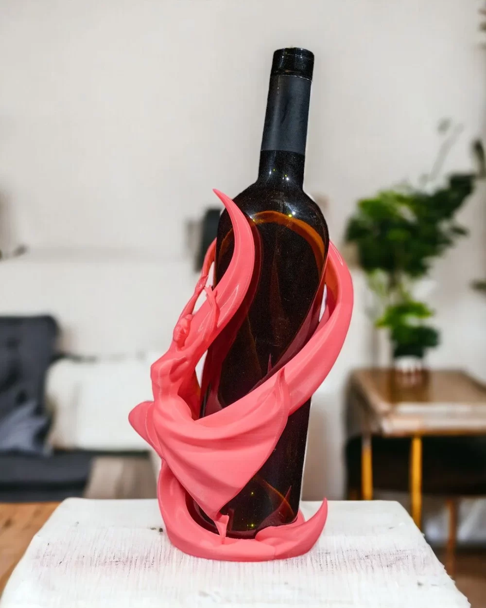 Unikatni Stalak za Vino u Obliku Plesačice / Držač za Vino