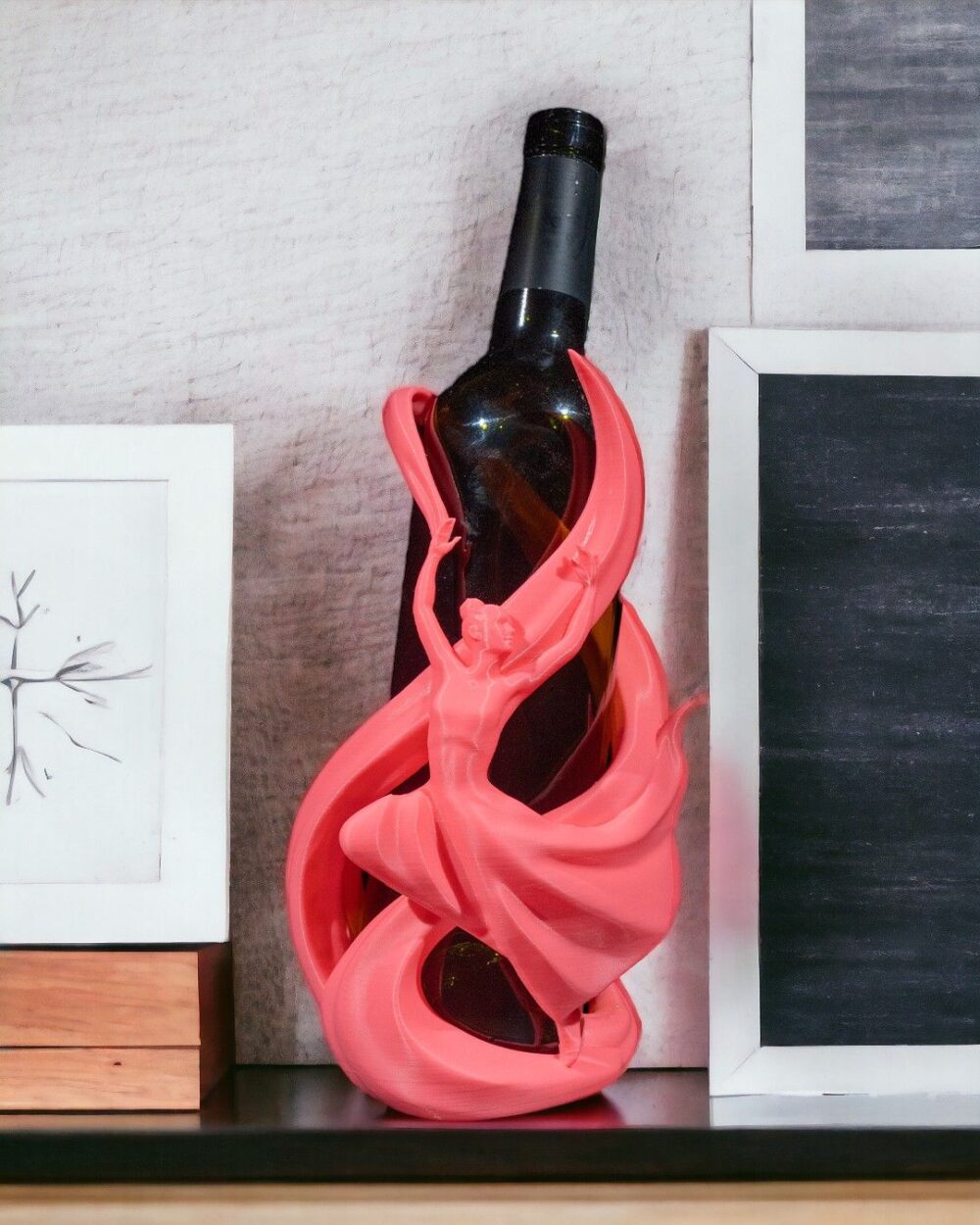 Unikatni Stalak za Vino u Obliku Plesačice / Držač za Vino