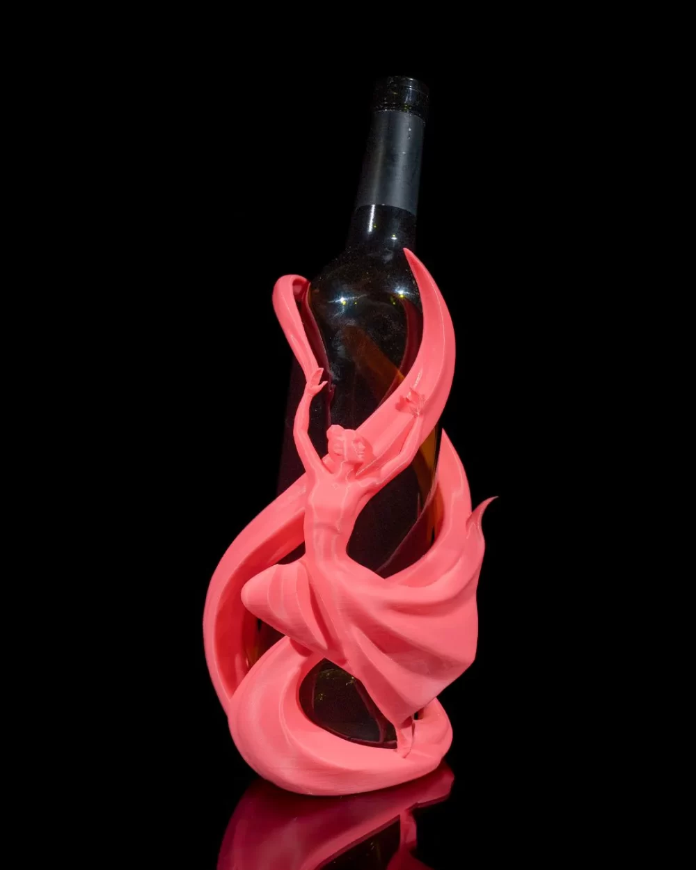 Unikatni Stalak za Vino u Obliku Plesačice / Držač za Vino