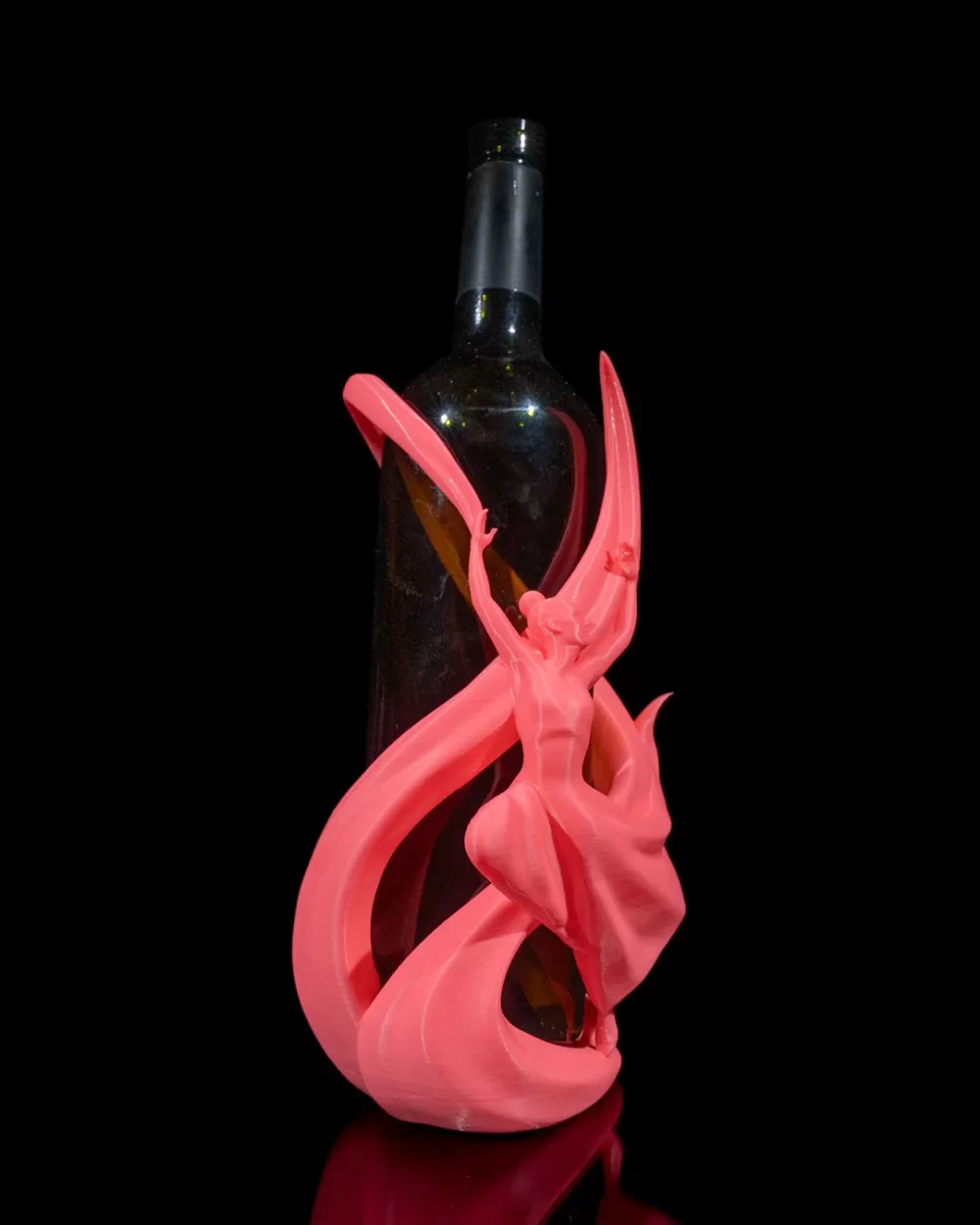Unikatni Stalak za Vino u Obliku Plesačice / Držač za Vino
