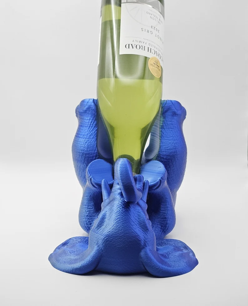 Unikatni Stalak za Vino u Obliku Slona / Držač za Vino