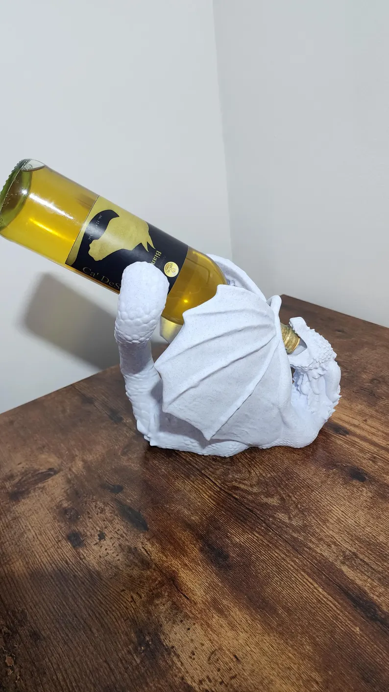Unikatni Stalak za Vino u Obliku Zmaja / Držač za Vino