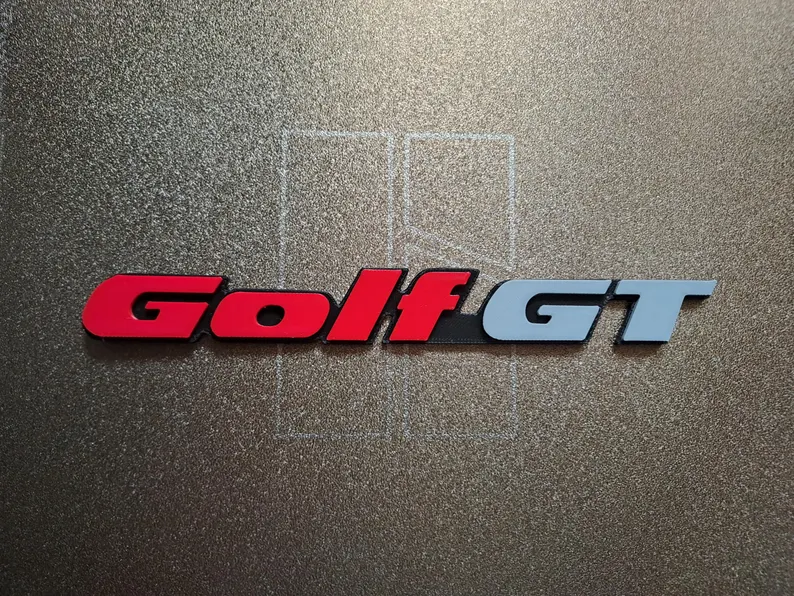 VW Golf GT Mk3 - Znak