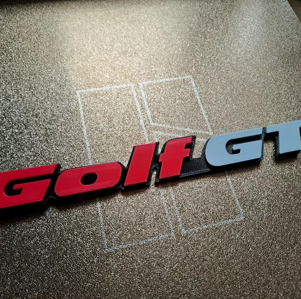 VW Golf GT Mk3 - Znak