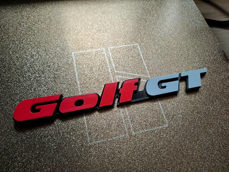 VW Golf GT Mk3 - Znak