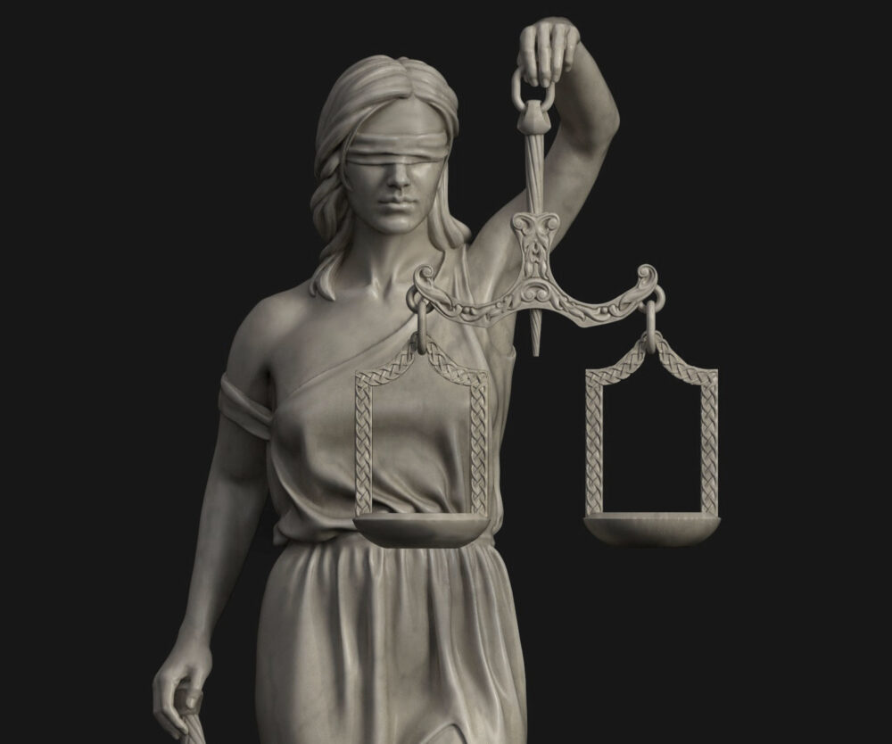 Lady Justice - Figura