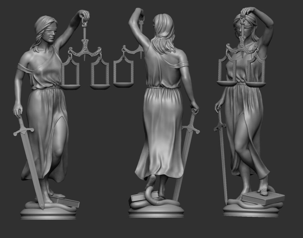 Lady Justice - Figura